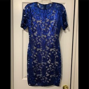 Belle by Badgley Mischka Sequined dress